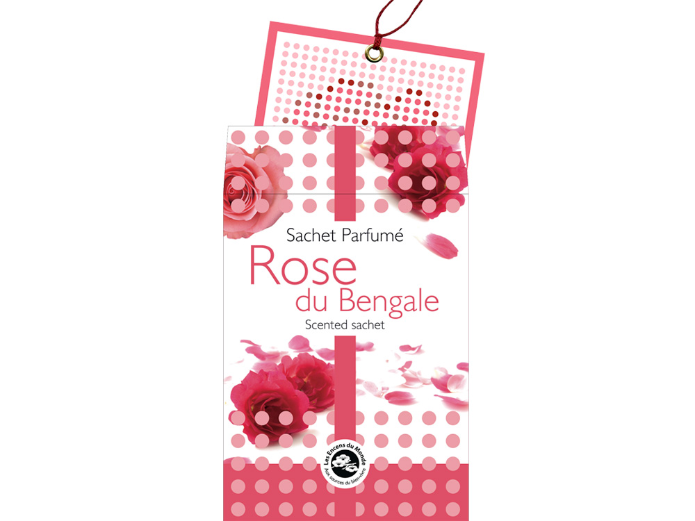 Aromandise Sachet senteur rose du bengale - 8450